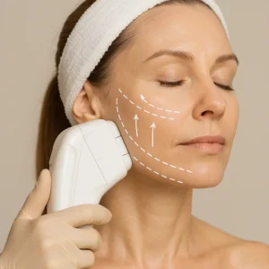 Woman having HI-FU to reduce wrinkles call LA LIPO Swadlincote Now!