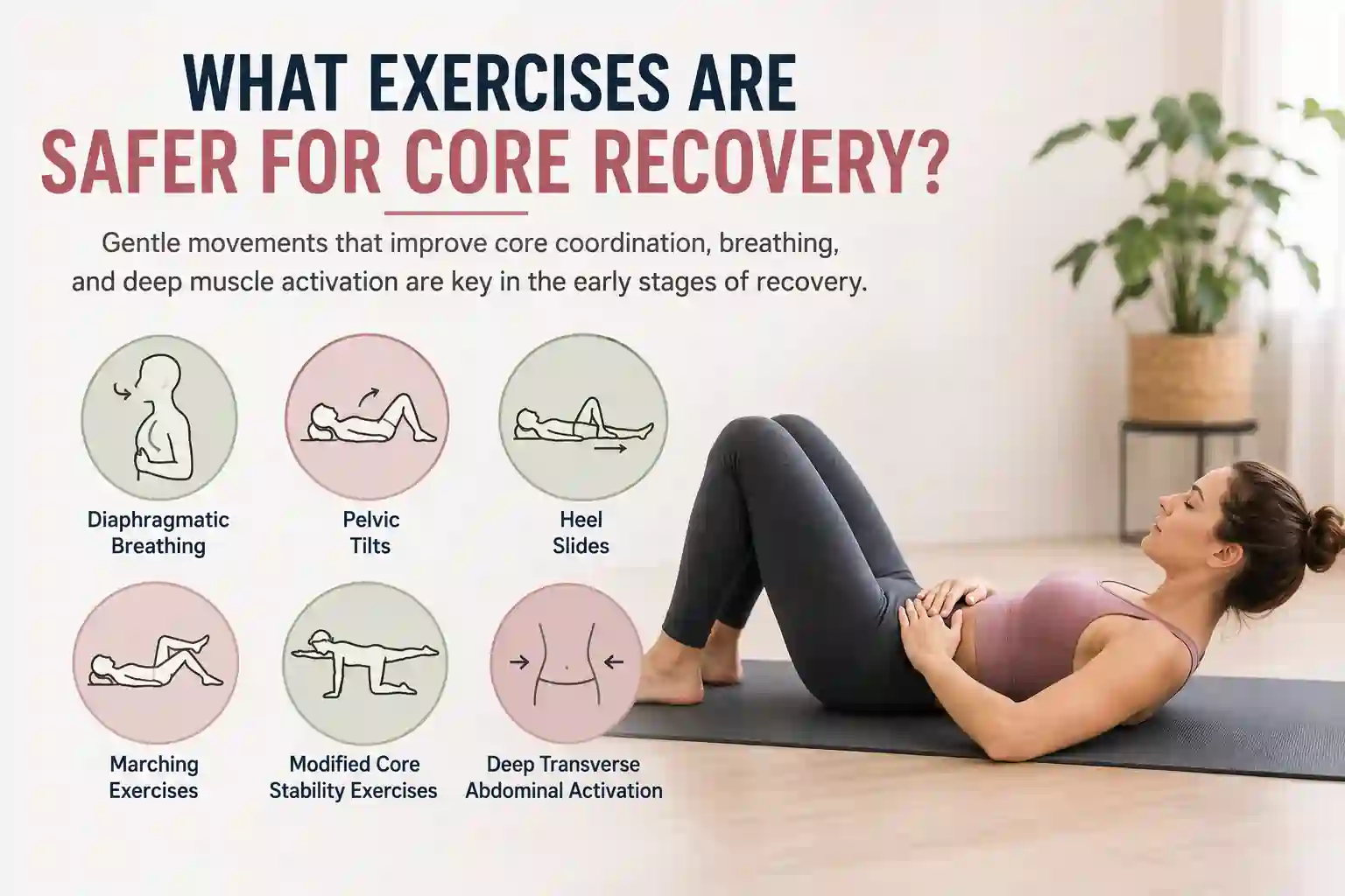 What Exercises Are Safer for Core Recovery Swadlincote