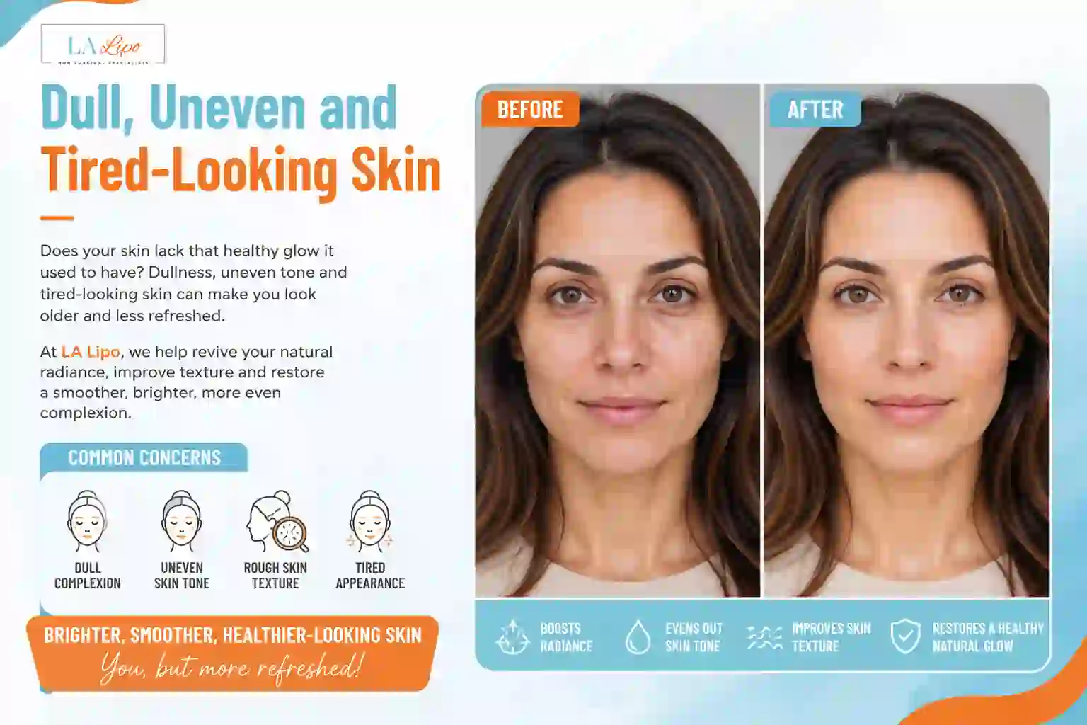 Sign #5: Dull, Uneven and Tired-Looking Skin Swadlincote